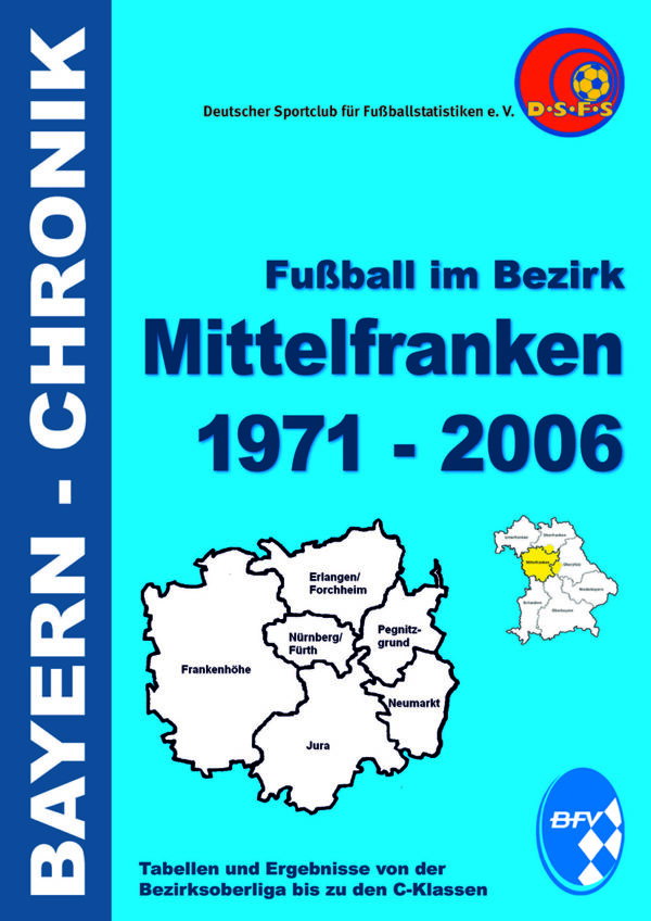 Fußball im Bezirk Mittelfranken 1971 - 2006