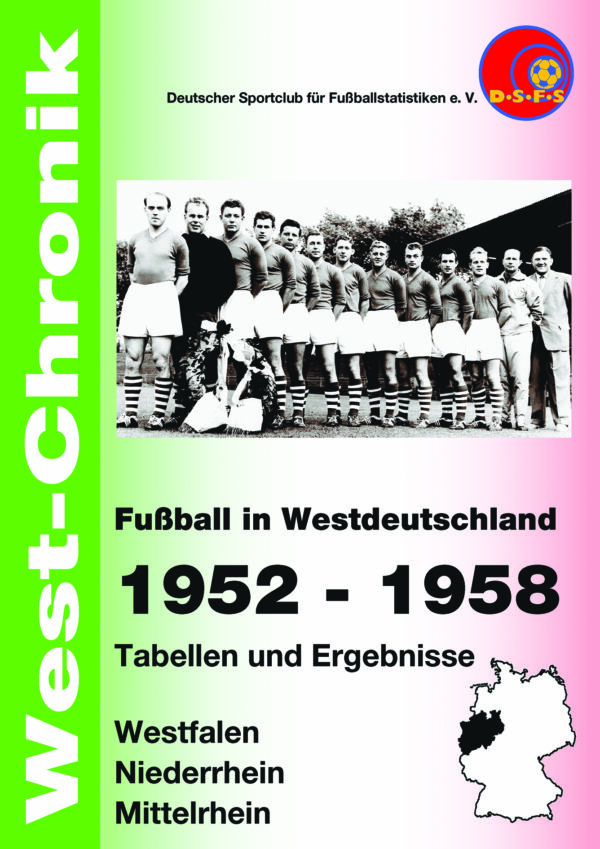Fußball in Westdeutschland 1952 - 1958