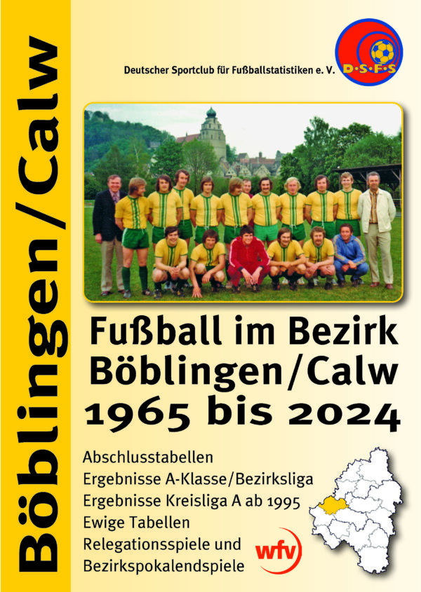 Fußball im Bezirk Böblingen/Calw 1965 - 2024